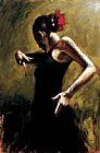 Dancer In Black by Flamenco Dancer